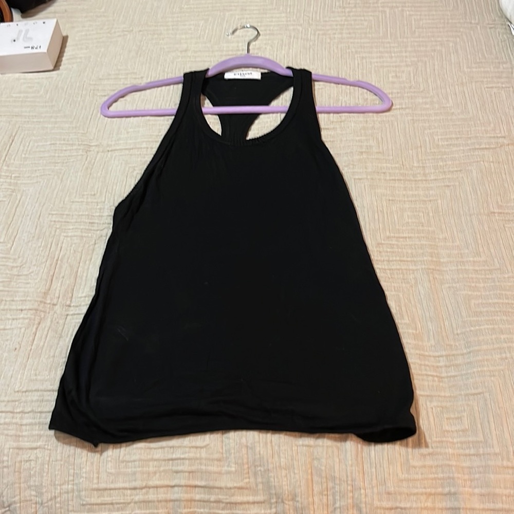 Givenchy Black Viscose/Silk Tank Top. Only worn once. Perfect condition